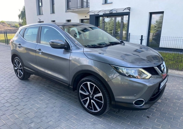 Nissan Qashqai cena 59900 przebieg: 105100, rok produkcji 2014 z Gościno małe 781